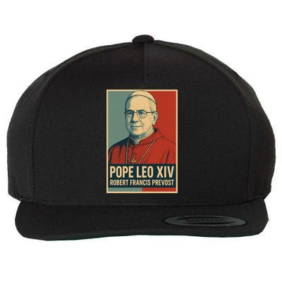 Pope Leo XIV Robert Francis Prevost Wool Snapback Cap