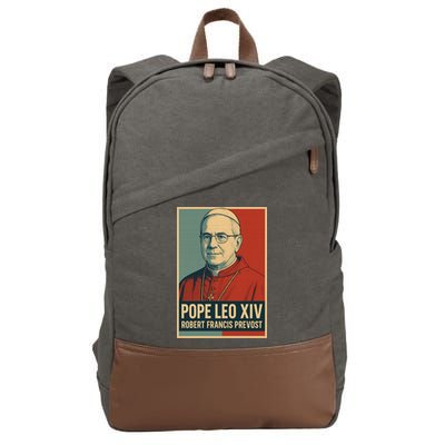Pope Leo XIV Robert Francis Prevost Cotton Canvas Backpack