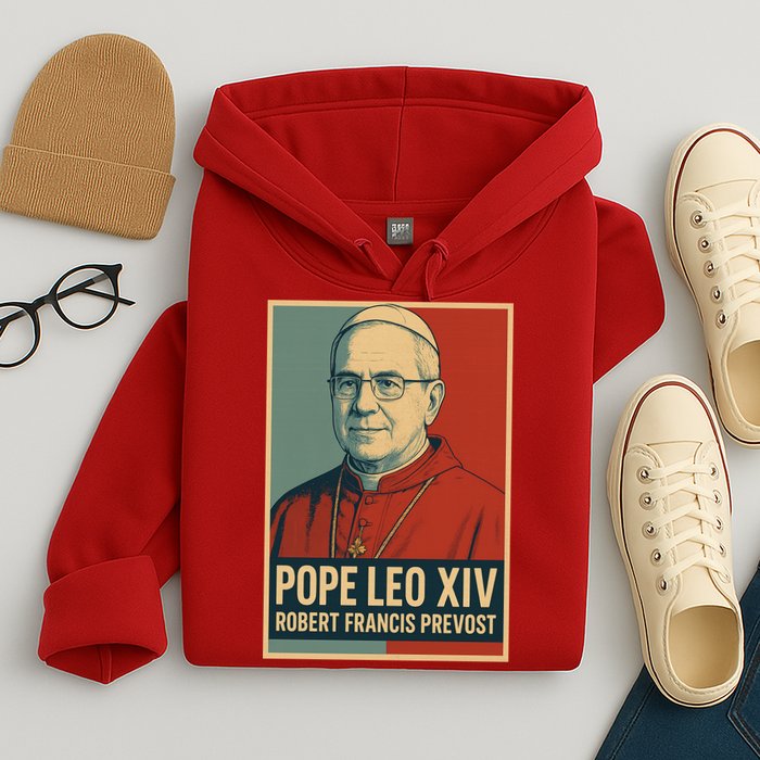Pope Leo XIV Robert Francis Prevost Hoodie