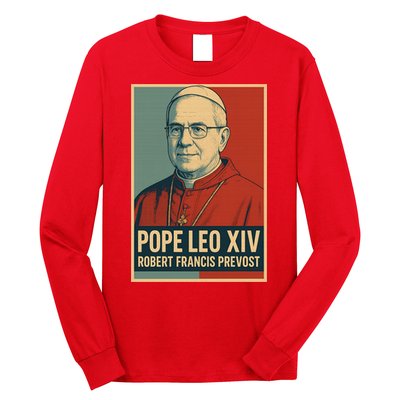 Pope Leo XIV Robert Francis Prevost Long Sleeve Shirt
