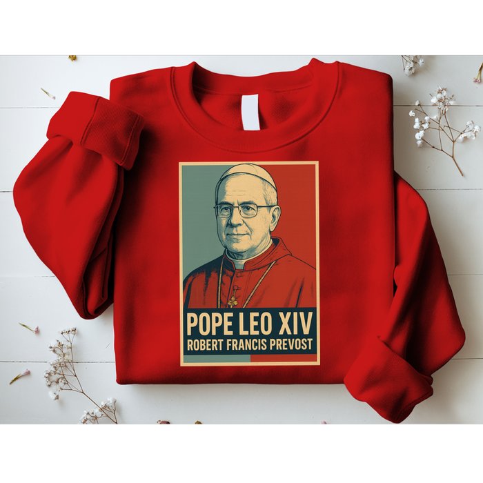 Pope Leo XIV Robert Francis Prevost Sweatshirt