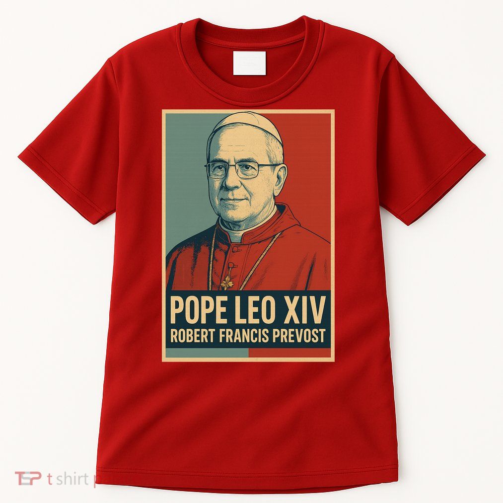 Pope Leo XIV Robert Francis Prevost Tall T-Shirt