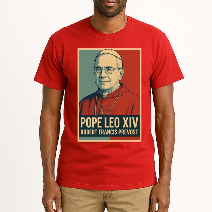 Pope Leo XIV Robert Francis Prevost Tall T-Shirt