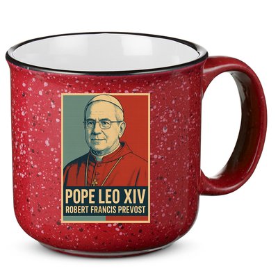 Pope Leo XIV Robert Francis Prevost 15oz Campfire Ceramic Mug