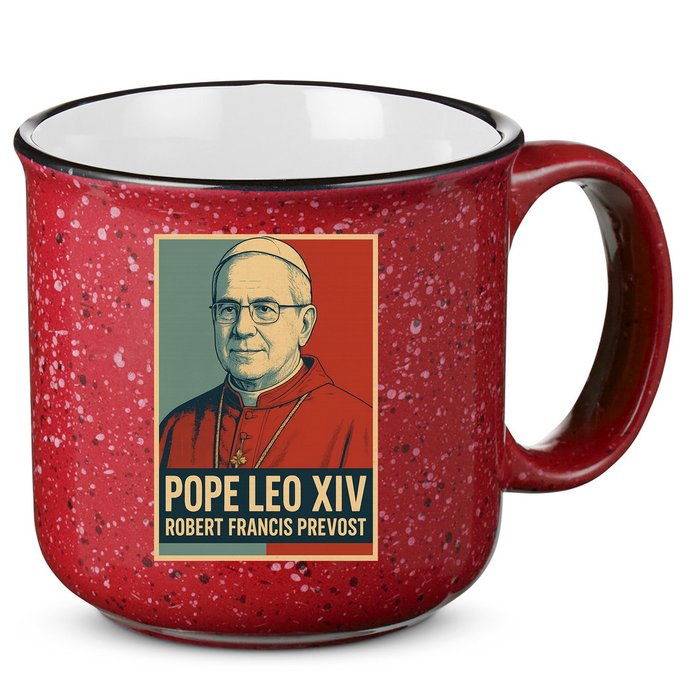 Pope Leo XIV Robert Francis Prevost 15oz Campfire Ceramic Mug