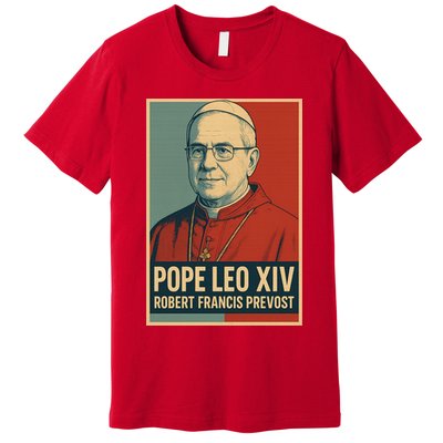 Pope Leo XIV Robert Francis Prevost Premium T-Shirt