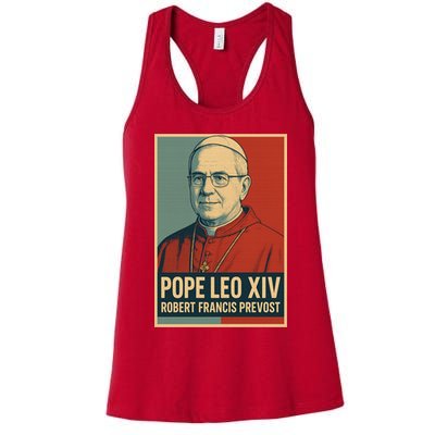 Pope Leo XIV Robert Francis Prevost Womens Tank Top