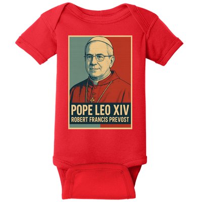 Pope Leo XIV Robert Francis Prevost Baby Bodysuit