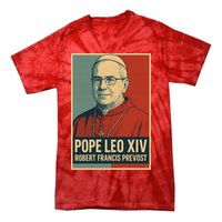 Pope Leo XIV Robert Francis Prevost Tie-Dye T-Shirt
