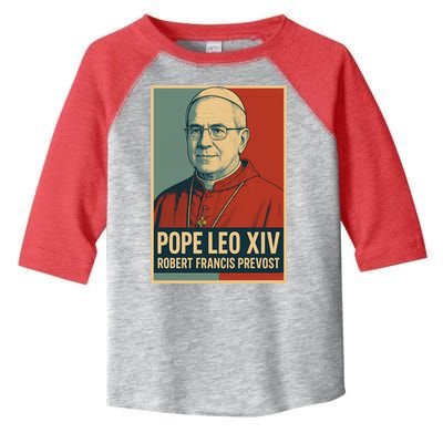 Pope Leo XIV Robert Francis Prevost Toddler Fine Jersey T-Shirt