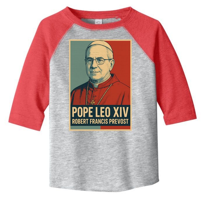 Pope Leo XIV Robert Francis Prevost Toddler Fine Jersey T-Shirt