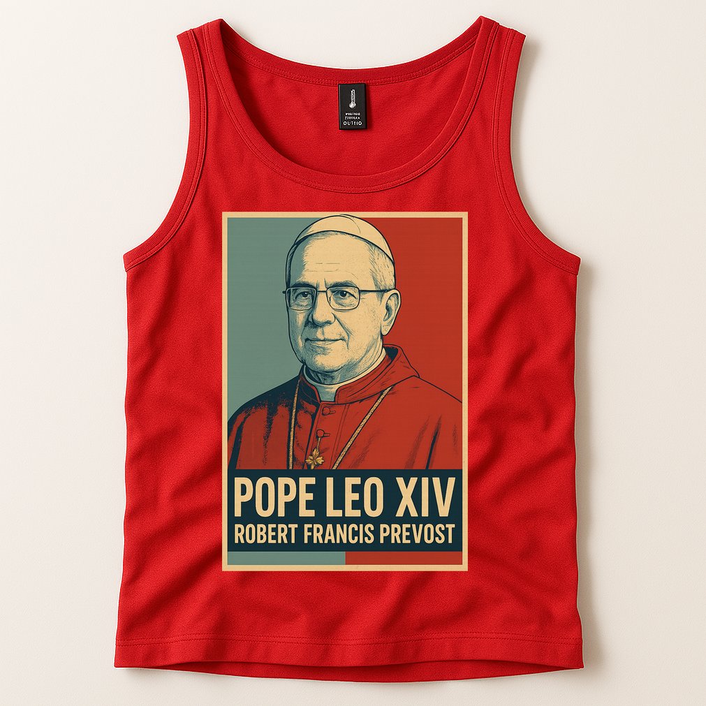Pope Leo XIV Robert Francis Prevost Tank Top