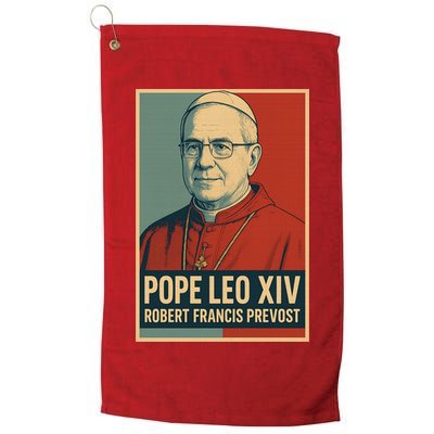 Pope Leo XIV Robert Francis Prevost Golf Towel