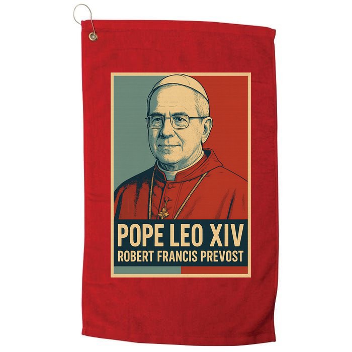 Pope Leo XIV Robert Francis Prevost Golf Towel