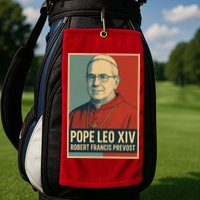 Pope Leo XIV Robert Francis Prevost Golf Towel