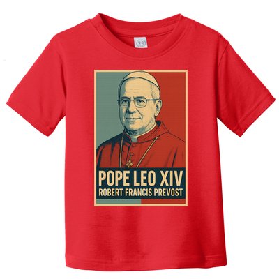 Pope Leo XIV Robert Francis Prevost Toddler T-Shirt