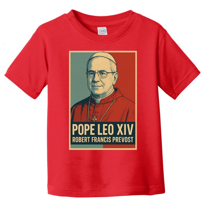 Pope Leo XIV Robert Francis Prevost Toddler T-Shirt