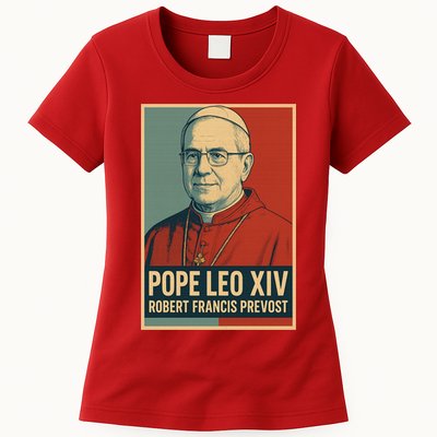 Pope Leo XIV Robert Francis Prevost Womens T-Shirt