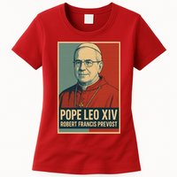 Pope Leo XIV Robert Francis Prevost Womens T-Shirt