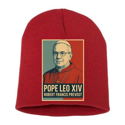Pope Leo XIV Robert Francis Prevost Short Acrylic Beanie