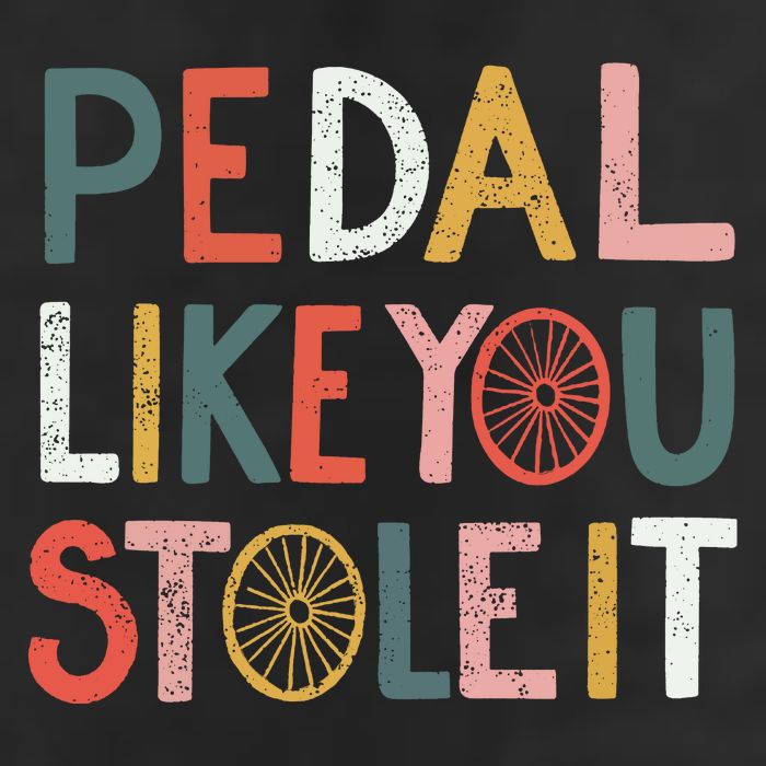 Pedal Like You Stole It Classic 25L Jumbo Tote