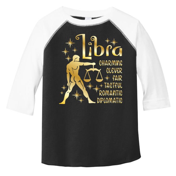 Personality Libra Zodiac Meaningful Gift Toddler Fine Jersey T-Shirt