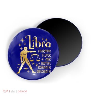 Personality Libra Zodiac Meaningful Gift Magnet