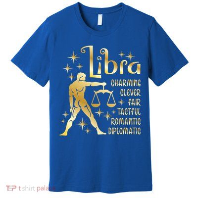Personality Libra Zodiac Meaningful Gift Premium T-Shirt