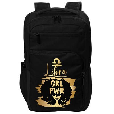 Power Libra Zodiac Meaningful Gift Impact Tech Backpack