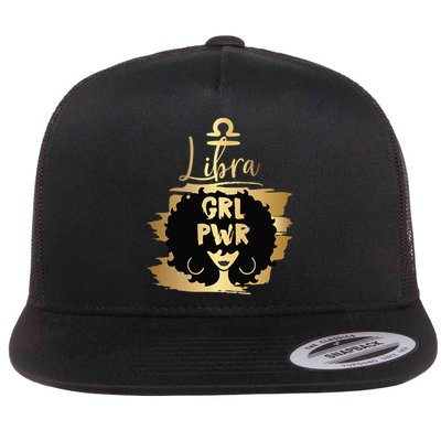Power Libra Zodiac Meaningful Gift Flatbill Hat