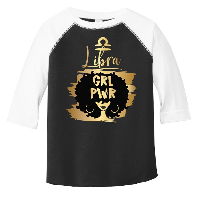 Power Libra Zodiac Meaningful Gift Toddler Fine Jersey T-Shirt