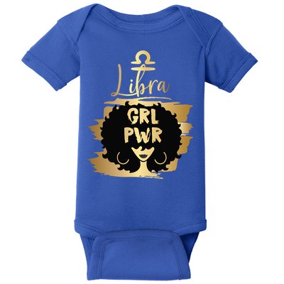 Power Libra Zodiac Meaningful Gift Baby Bodysuit