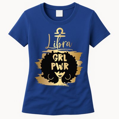 Power Libra Zodiac Meaningful Gift Womens T-Shirt