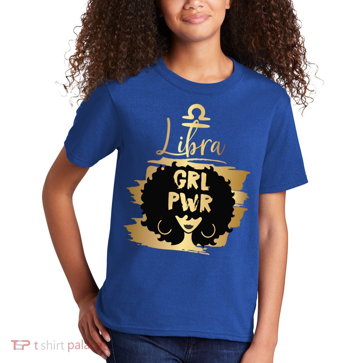 Power Libra Zodiac Meaningful Gift Kids T-Shirt