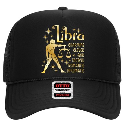 Personality Libra Zodiac Cute Gift Trucker Hat