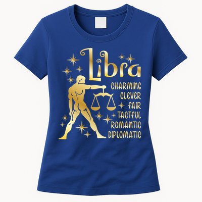 Personality Libra Zodiac Cute Gift Womens T-Shirt