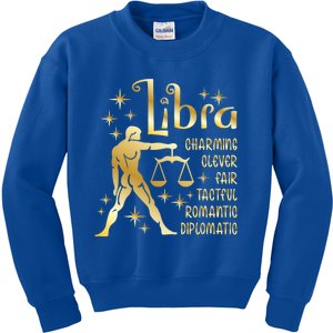 Personality Libra Zodiac Cute Gift Kids Sweatshirt