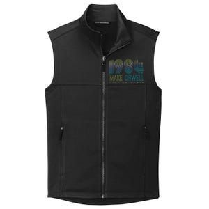 Political Make 1984 Fiction Again Privacy Collective Smooth Fleece Vest