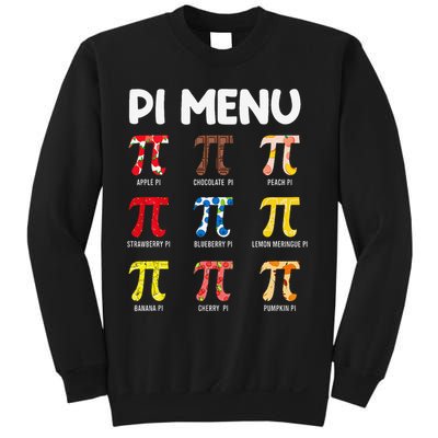 Pi Menu 3 Sweatshirt