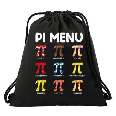 Pi Menu 3 Drawstring Bag