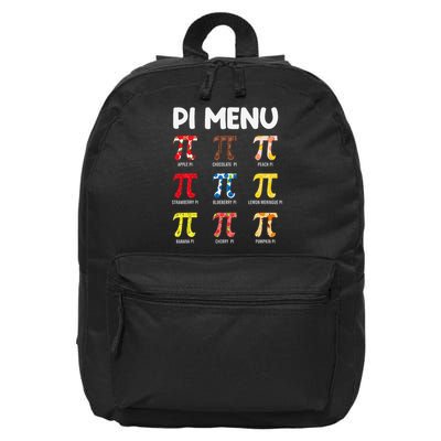 Pi Menu 3 16 in Basic Backpack