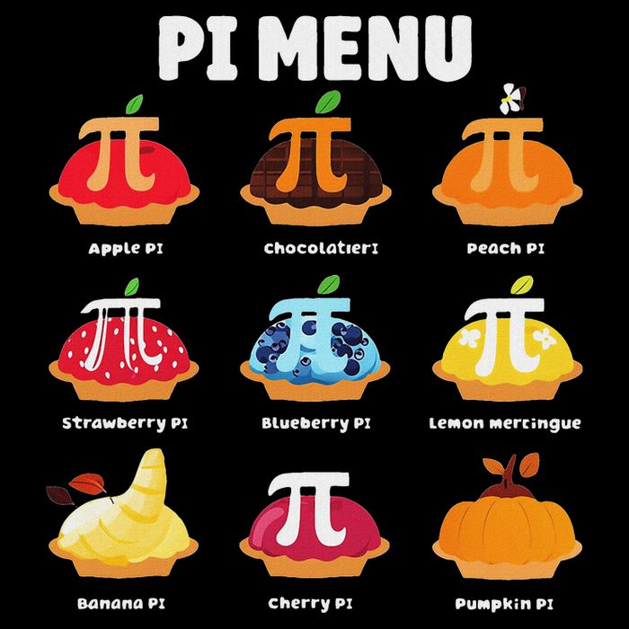 Pi Menu 3.14 Pi Symbol Math Teacher Happy Pi Day Impact Tech Backpack
