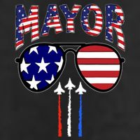 Patriotic Mayor 4th Of July Usa American Flag Hat