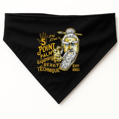 Pai Mei 5 Point Palm Exploding Heart Technique 1 USA-Made Doggie Bandana