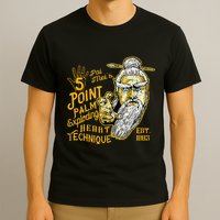 Pai Mei 5 Point Palm Exploding Heart Technique 1 T-Shirt