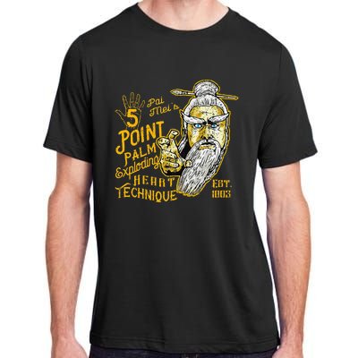 Pai Mei 5 Point Palm Exploding Heart Technique 1 Adult ChromaSoft Performance T-Shirt