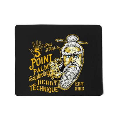 Pai Mei 5 Point Palm Exploding Heart Technique 1 Mousepad
