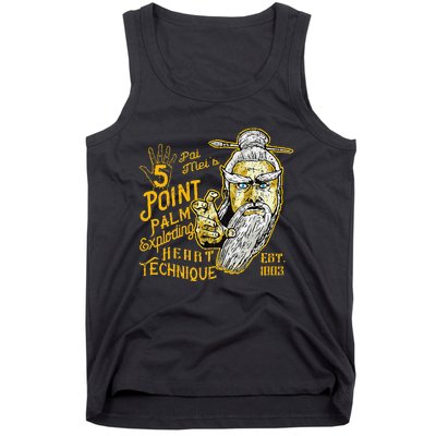 Pai Mei 5 Point Palm Exploding Heart Technique 1 Tank Top