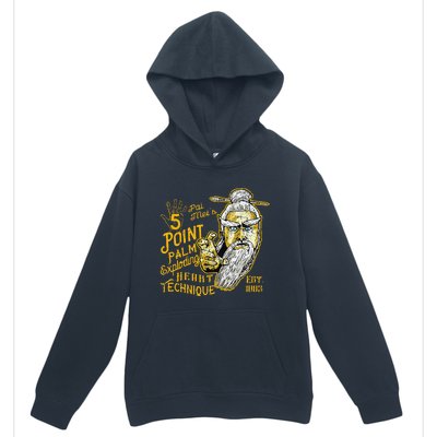 Pai Mei 5 Point Palm Exploding Heart Technique 1 Urban Pullover Hoodie