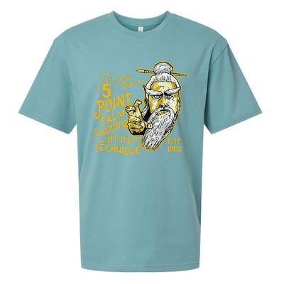 Pai Mei 5 Point Palm Exploding Heart Technique 1 Sueded Cloud Jersey T-Shirt